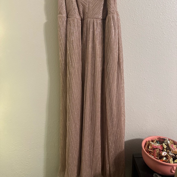 Torrid Blush Tea Length Sleeveless Dress - Picture 7 of 13